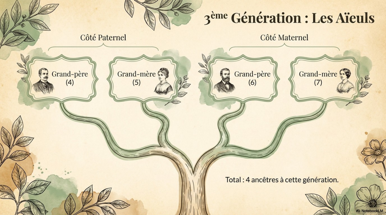 Arbre généalogique - prestations et tarifs