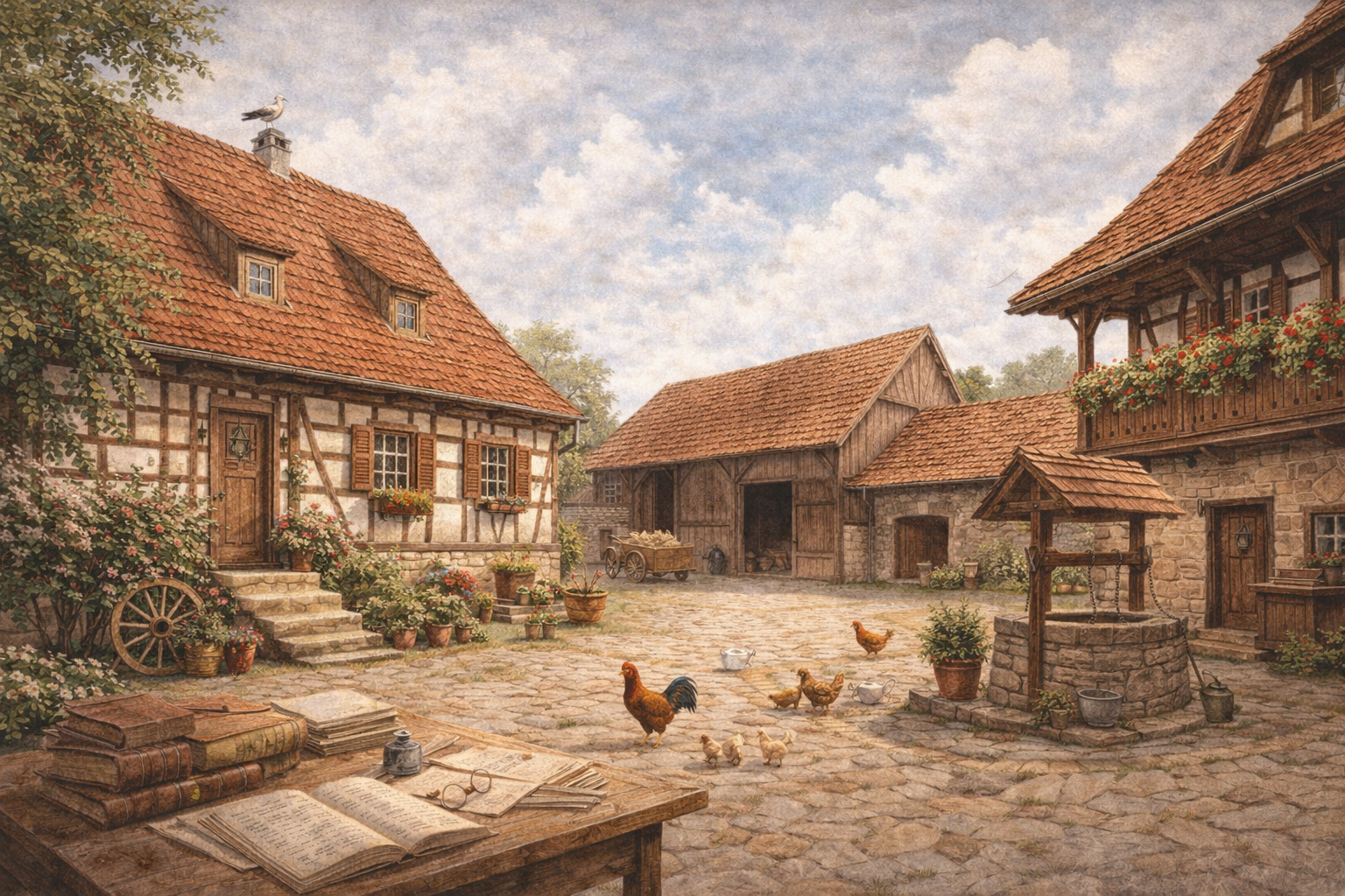 Corps de ferme - Généalogie foncière
