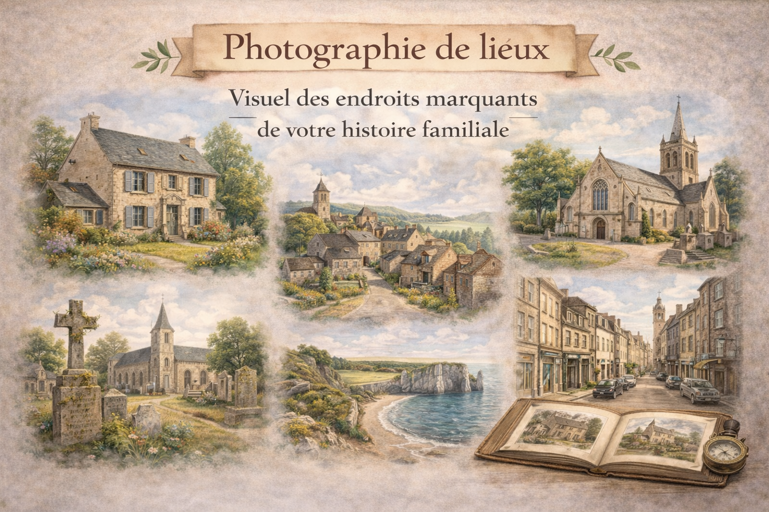 Photographie de lieux familiaux en Alsace