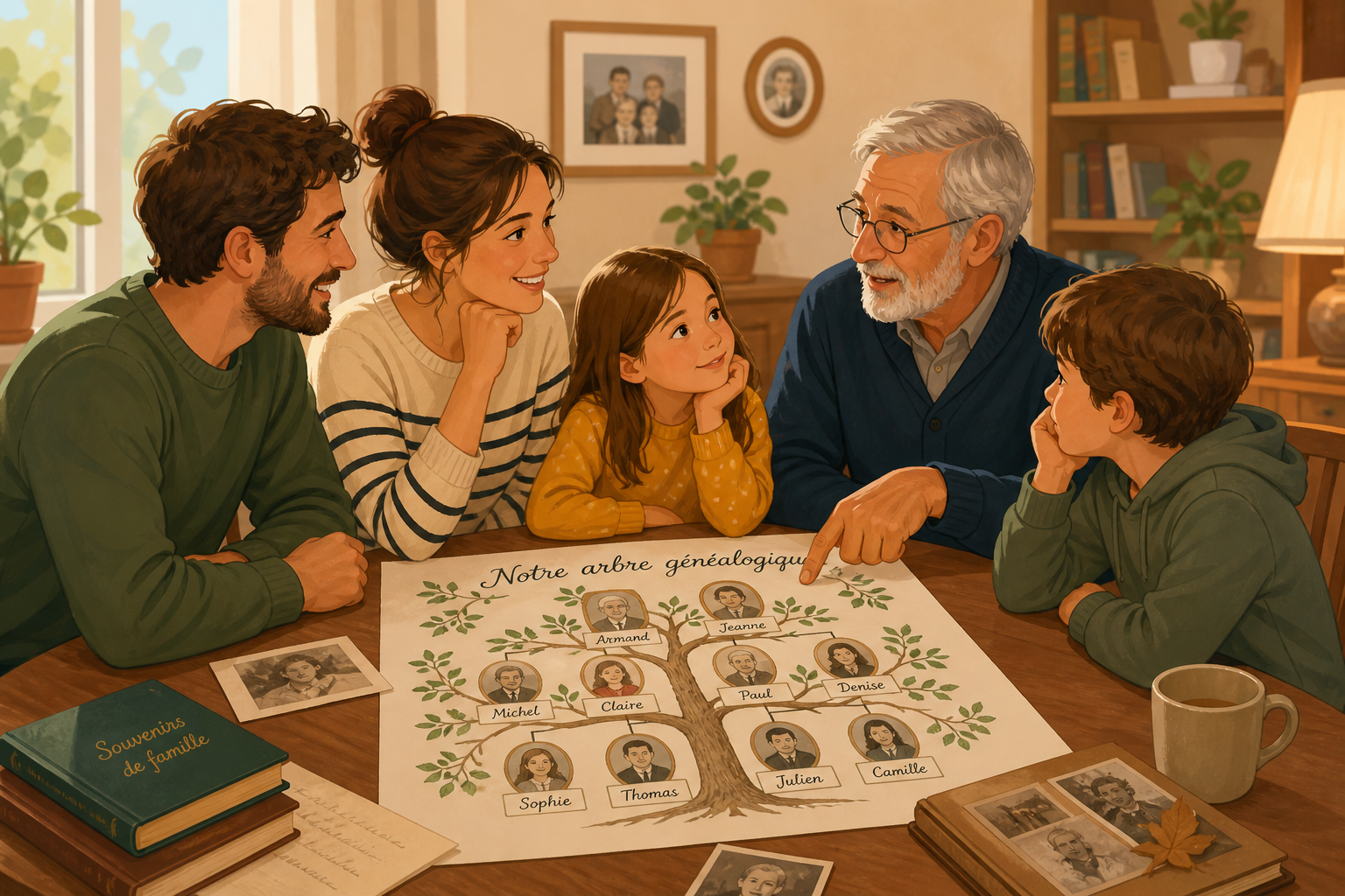 Famille et arbre généalogique