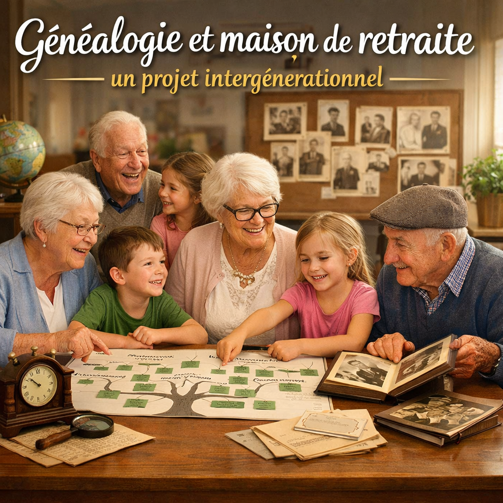 Généalogie et maison de retraite